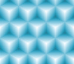 Blender Fabric, Teal 3,  Teal Geometric Fabric, Cotton or Fleece, 3952 - Beautiful Quilt 